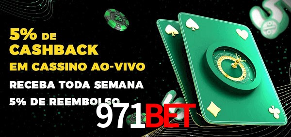 Promoções do cassino ao Vivo 971BET